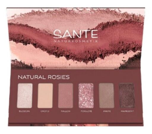 Naturcosmetika Eyeshadow Palette 6 Colors Natural Rosies 6 gr