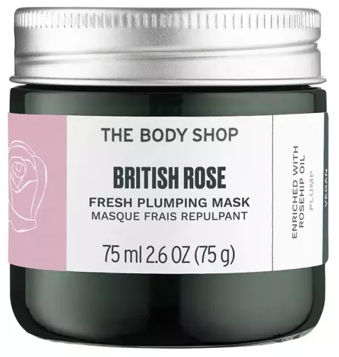 The Body Shop British Rose Fresh Plumping Mask 75 ml