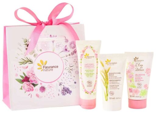 Fleurance Nature Trio Voyage Pink 3-Piece Bag