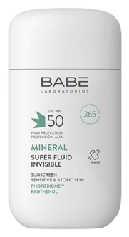 Bab&eacute; Super Fluid Mineral SPF 50 Facial 50 ml