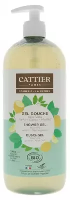 Cattier Sulfate-Free Lemon-Mint Shower Gel 1 L