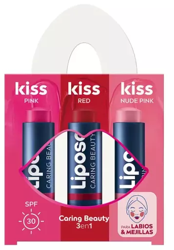 Liposan Kiss Kiss Kiss Pack 3 Units