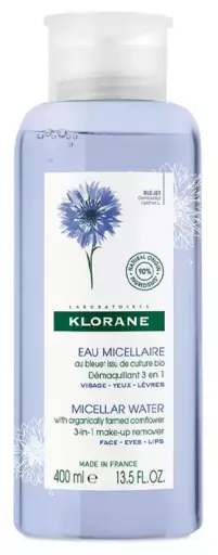 Klorane Organic Cornflower Micellar Cleansing Water 400ml