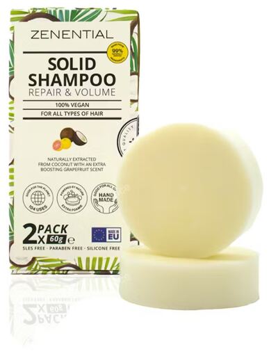 Zenement Solid Shampoo 2 x 60 gr