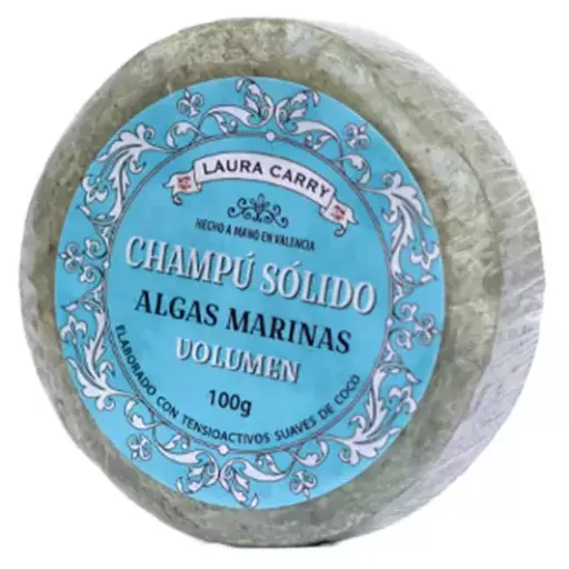 Laura Carry Pure Beeswax Volume Shampoo Seaweed 100g