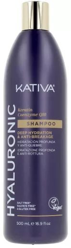 Kativa Hyaluronic Keratin & Coenzyme Q10 Shampoo 500 ml