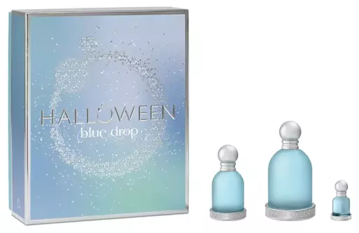 Halloween Blue Drop 3 Piece Case