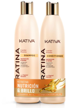 Keratin Kit Shampoo 355 ml + Conditioner 355 ml