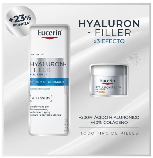 Eucerin Hyaluron-Filler S&eacute;rum Reafirmante 30 ml + Crema de D&iacute;a SPF 30 20 ml