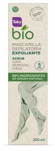 Bio Natural Exfoliating Hair Removal Mask 200 ml