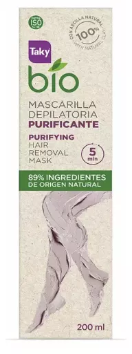 Bio Natural Purifying Hair Removal Mask 200 ml